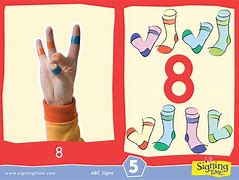 Image result for Sign Language Eight