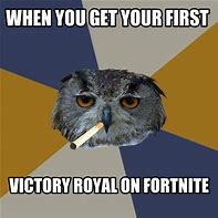 Image result for Victory Royale Meme
