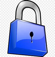 Image result for Blue Lock Clip Art