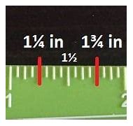 Image result for Standard Ruler Measurements