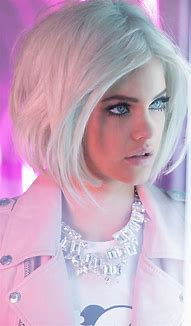 Image result for Barbara Palvin White Hair