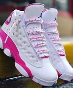 Image result for Air Jordan Retro 13 Pink