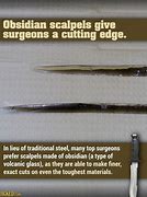 Image result for Obsidian Surgical Knife