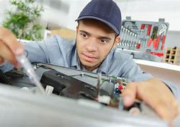 Image result for Guy Fixing Machine
