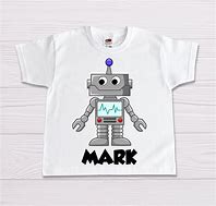 Image result for Robot Shirt Kids