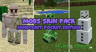 Image result for Mcpe Mob Skin Pack