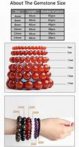 Image result for Sizes of Beads Chart