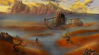 Image result for Wasteland Gated Communities Concept Art