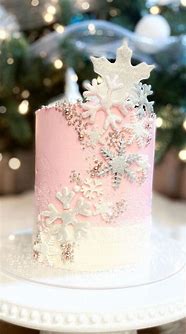 Image result for Pink Winter Cake