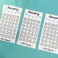 Image result for Laminated 12 Months Saving Challenge