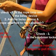 Image result for Top Rope Belay