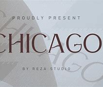 Image result for Chicago Font