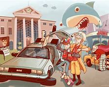 Image result for Back to the Future 2 Art
