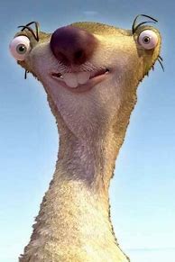 Image result for Sid the Sloth Mouth Meme