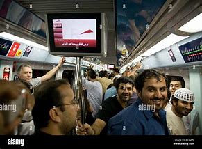 Image result for Dubai Metro Overcrowding