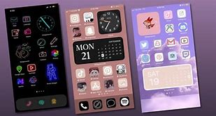 Image result for iPhone Widget Home Screen Ideas