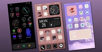 Image result for iPhone 14 Purple Home Scran