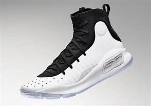 Image result for Curry 4 Black and White Size 8