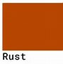 Image result for Rust Color Palette