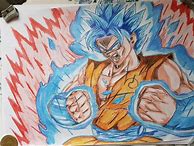 Image result for Goku Kaioken Drawing