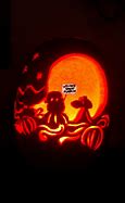 Image result for Carved Pumpkin Cat and Moon