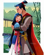 Image result for Disney Princess FA Mulan and Li Shang