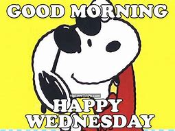 Image result for Happy Wednesday Snoopy Meme