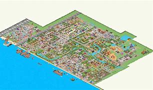 Image result for West Springfield Map Simpsons