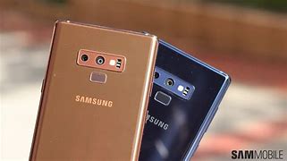 Image result for Samsung Note 9 Blue vs Silver