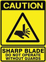 Image result for Sharp Blade Sign