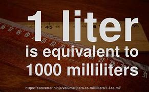 Image result for Things That Are Measured in Milliliters