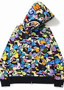 Image result for BAPE Color Camo Shark Full Zip Hoodie