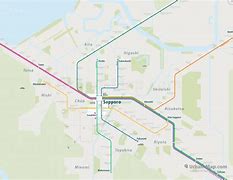 Image result for Sapporo Train Map