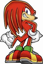 Image result for Knuckles Sonic Adventure Art