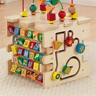 Image result for Wooden Cube Toy