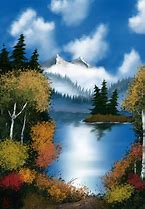 Image result for Bob Ross Mystic Mountain