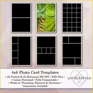 Image result for Card Making 4 X 6 Template