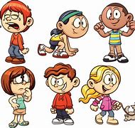 Image result for 6 Children Cartoon