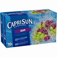 Image result for Capri Sun Grape Juice Drink Blend