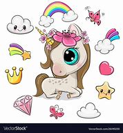 Image result for Female Unicorn Cartoon