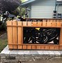 Image result for Privacy Screen On Automatic Gate