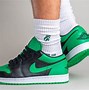 Image result for Nike Air Force 1 Lucky Green