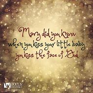 Image result for Mary Did You Know Christmas Cards