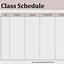 Image result for Free Download Schedule Template Day
