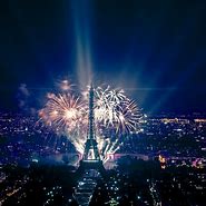 Image result for Eiffel Tower Fireworks
