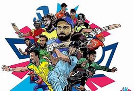 Image result for Asia Cup Cricket Players Animation