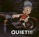 Image result for Quiet as a Cricket GIF