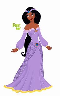 Image result for Princess Jasmine Purple Dress