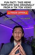 Image result for Trade Guy Suit Meme