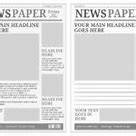Image result for Blank Newspaper Template Printable